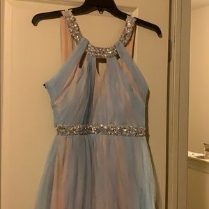 Light Blue Ball Gown